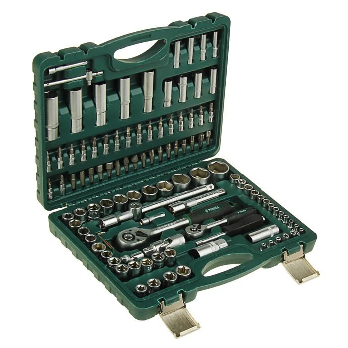 Набор инструмента TUNDRA premium, универсальный в кейсе 108 предметов 