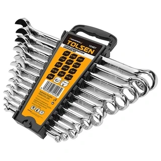 Набор ключей комбинированных TOLSEN "Industrial" 12шт. 15487 