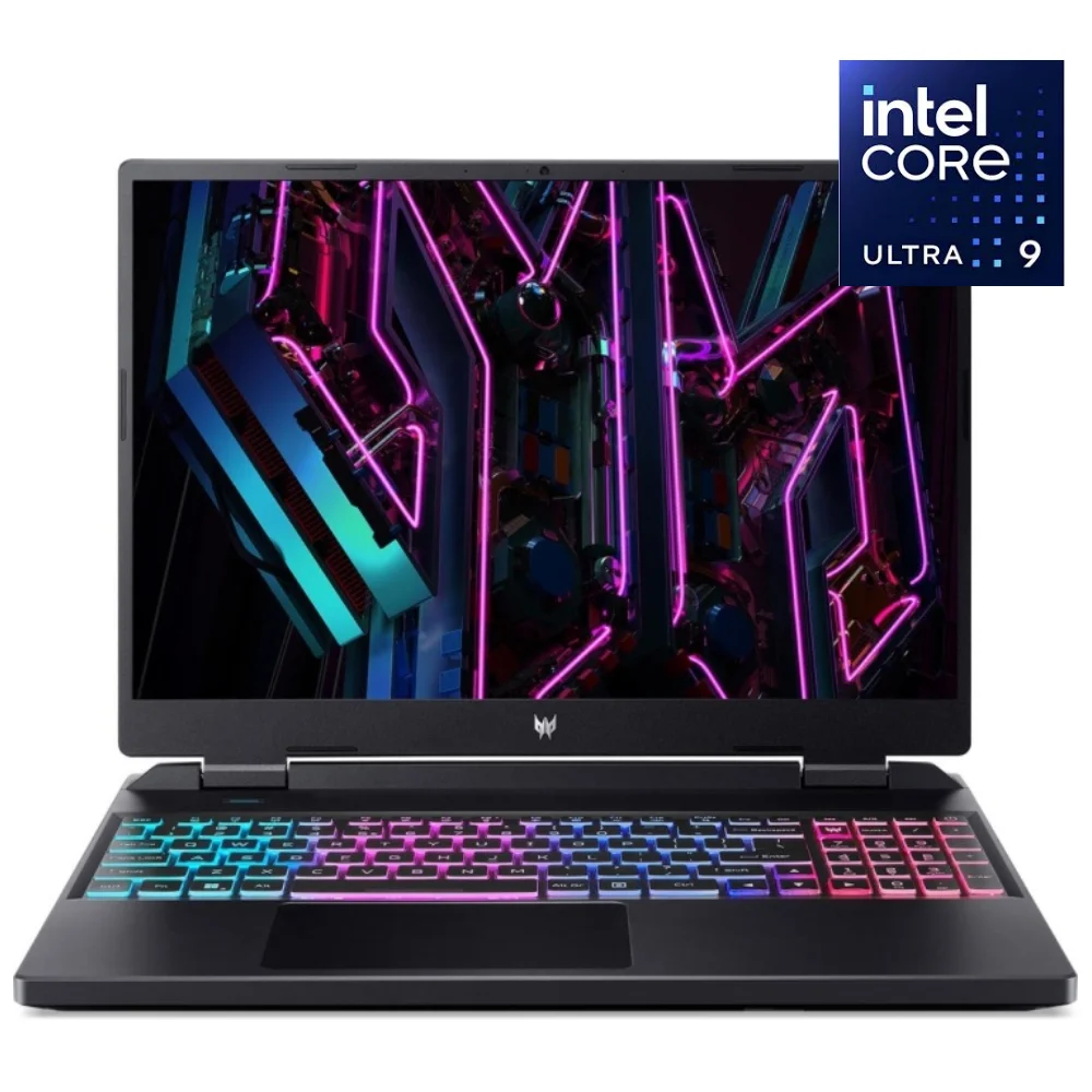 Ноутбук Acer Predator Helios Neo 18 / Intel Core Ultra 9 275HX / 32 GB / SSD 1TB / RTX 5070 8GB / NO OS / NH.QVHER.002 / U9321TSG57N