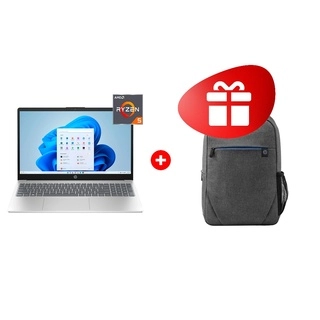 Комплект HP 15-fc0248ci AMD Ryzen 5 7520U 8GB / SSD 512GB / AMD Radeon 610M / Win 11 / D2GT0EA + HP Prelude 15,6" (2Z8P3AA) 