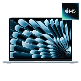Ноутбук Apple MacBook Air 15 M5 / 15.3 / 16 GB / SSD 512GB / MacOS / Sky Blue / Z1LZ001L7