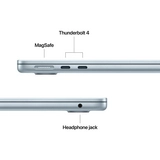 Ноутбук Apple MacBook Air 15 M5 / 15.3 / 16 GB / SSD 512GB / MacOS / Sky Blue / Z1LZ001L7 - фото 7