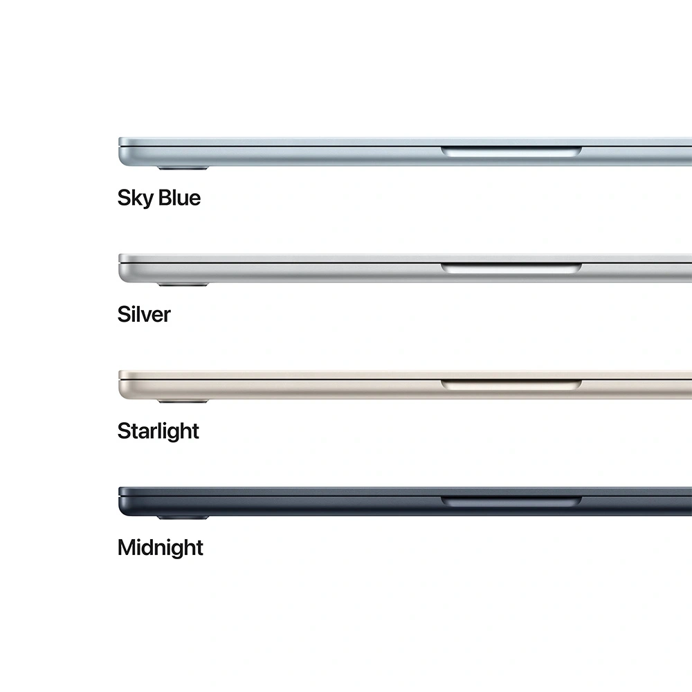 Ноутбук Apple MacBook Air / 15.3 / 16GB / SSD 1TB / MacOS / Midnight / Z1LX000ZX - фото 4
