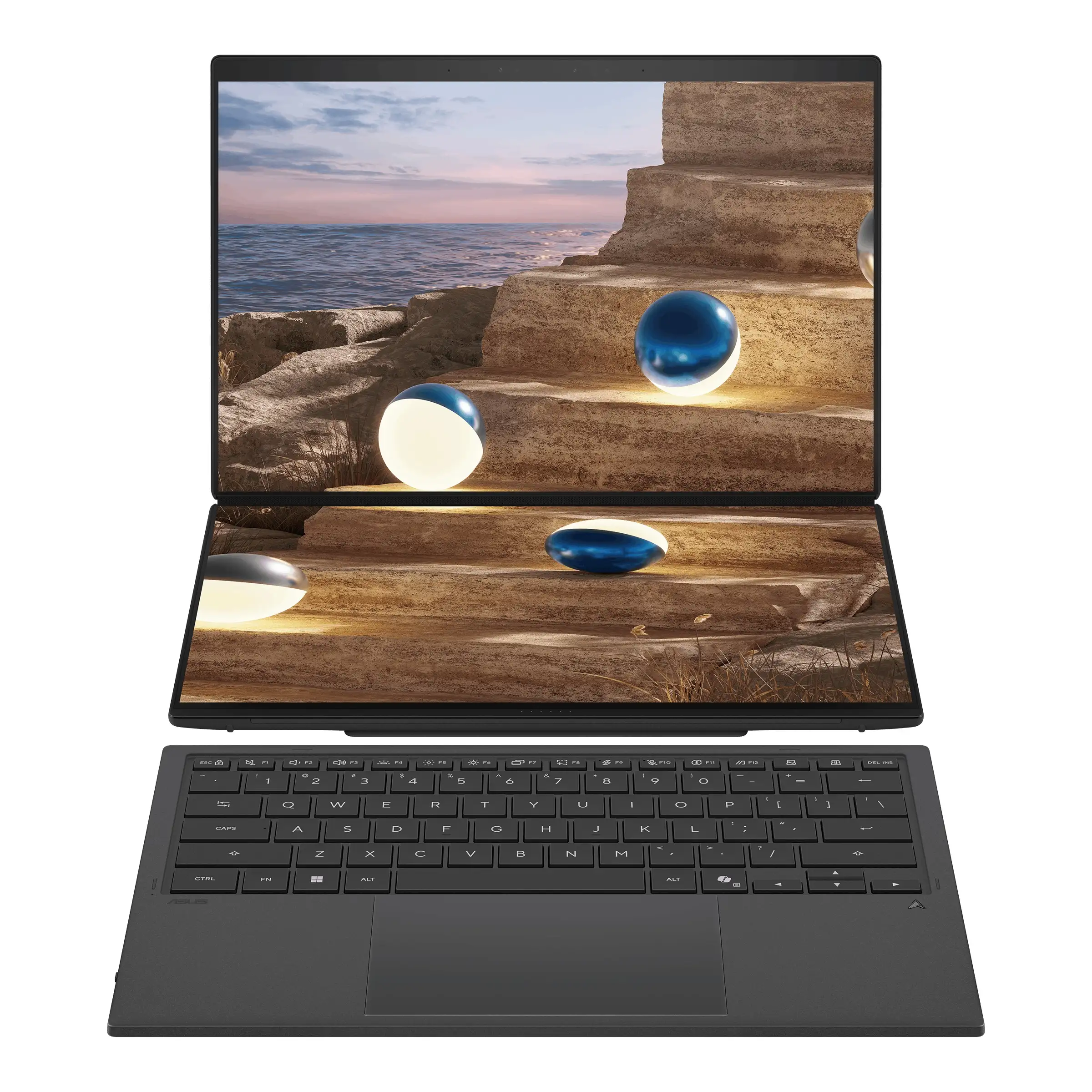 Ноутбук Asus Zenbook Duo UX8407AA-SN062W Intel Core Ultra 7 355 32GB / SSD 1TB / Intel Graphics / Win 11 / 90NB16V1-M008N0
