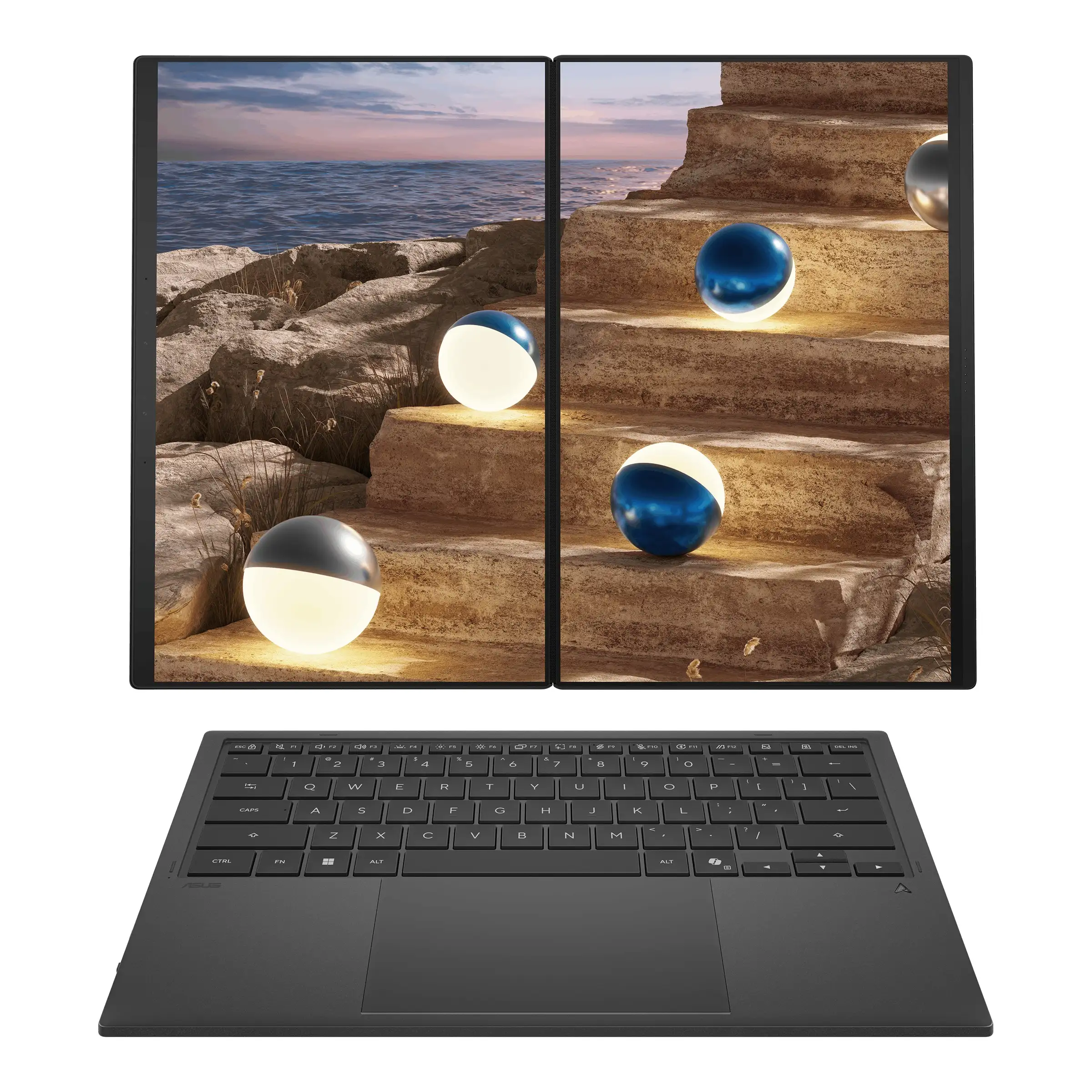 Ноутбук Asus Zenbook Duo UX8407AA-SN062W Intel Core Ultra 7 355 32GB / SSD 1TB / Intel Graphics / Win 11 / 90NB16V1-M008N0 - фото 2