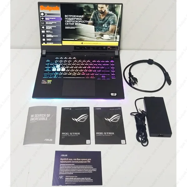Ноутбук Asus ROG Strix G513 Ryzen 7 4800H 16GB / SSD 512GB / GeForce RTX 3050 4GB / DOS / 90NR0502-M00050 - фото 8