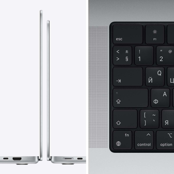 Ноутбук Apple MacBook Pro 16″ M1 Pro/16GB/1TB Silver (MK1F3)