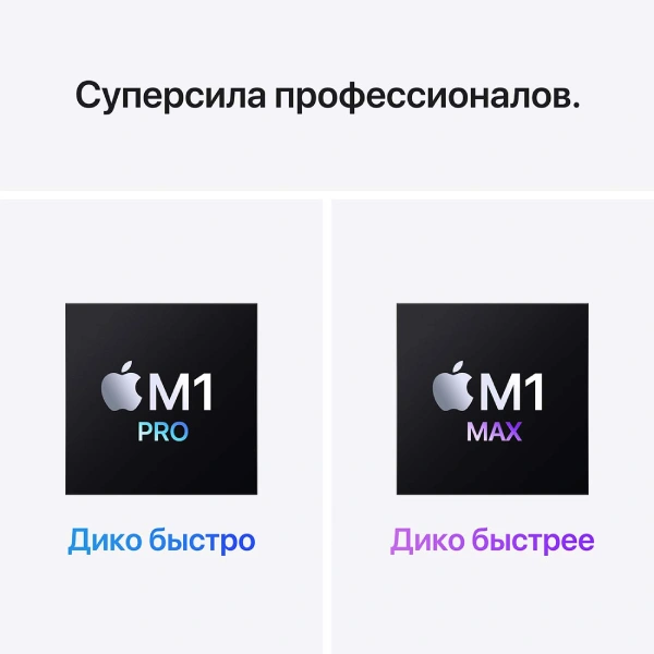 Ноутбук Apple MacBook Pro 16″ M1 Max/32GB/1TB SSD Silver (MK1H3) - фото 5
