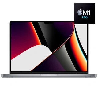Ноутбук Apple MacBook Pro 2021 M1 Pro / 14,1″/ 16GB / SSD 1TB / MacOS / Space Gray / MKGQ3RU/A