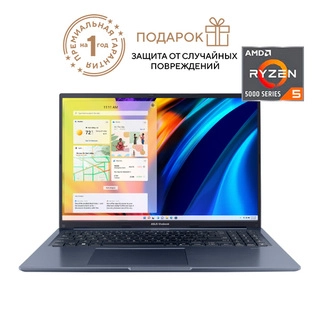 Ультрабук Asus VivoBook 16X Ryzen 5 5600H 8GB / SSD 512GB / DOS / 90NB0Y81-M009B0