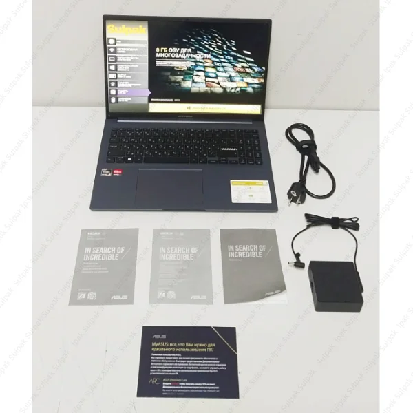 Ультрабук Asus VivoBook 16X Ryzen 5 5600H 8GB / SSD 512GB / DOS / 90NB0Y81-M009B0 - фото 9