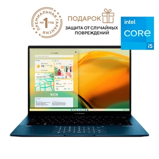 Ультрабук Asus ZenBook 14 OLED Corei5 1240P 8GB / SSD 512GB / Win11 / 90NB0WC1-M00NP0