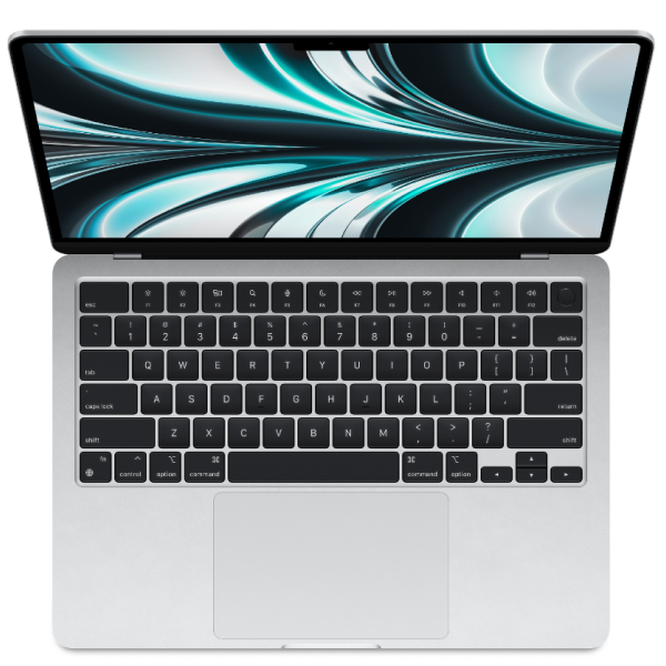 Ноутбук Apple MacBook Air 2022 M2 / 13,6" / 8GB / SSD 256GB / MacOS / Silver / MLXY3