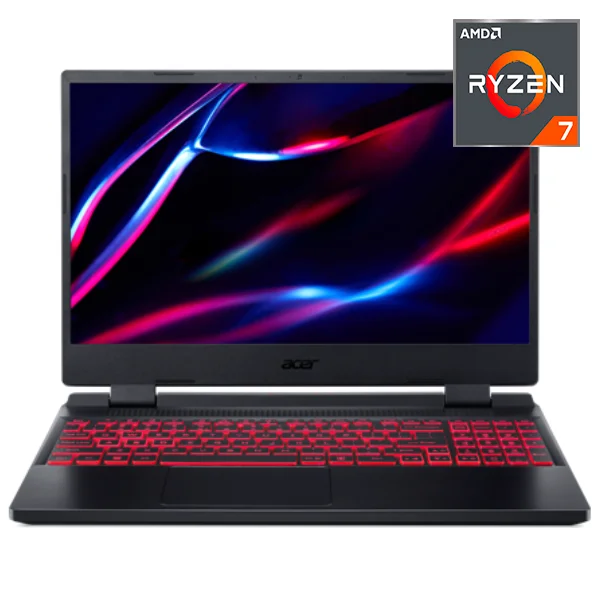 Ноутбук Acer Nitro 5 Ryzen 7 6800H 16GB / SSD 512GB / GeForce RTX 3060 6GB / DOS / NH.QGZER.007