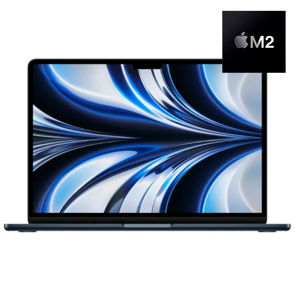 Apple ноутбугы MacBook Air 2022 M2 / 13,6" / 16GB / SSD 256GB / MacOS / Midnight / Z160000KQ