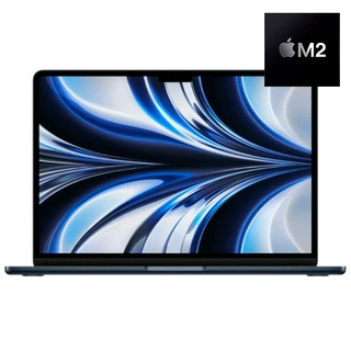 Apple ноутбугы MacBook Air 2022 M2 / 13,6" / 16GB / SSD 256GB / MacOS / Midnight / Z160000KQ
