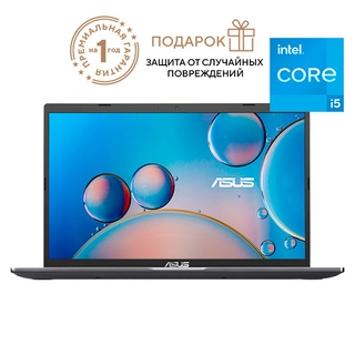 Ноутбук Asus X515JA-BQ3450 Corei5 1035G1 8GB / SSD 256GB / DOS / 90NB0SR1-M02R00