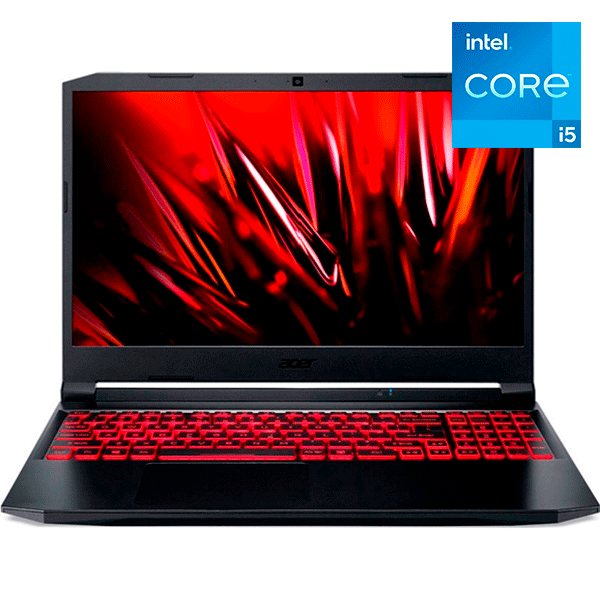 Ноутбук Acer Nitro 5 Corei5 11400H 16GB / SSD 512GB / GeForce GTX 1650 4GB / DOS / NH.QEKER.004