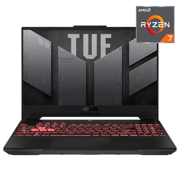 Ноутбук Asus TUF Gaming A15 FA507NU-LP031 Ryzen 7 7735HS 16GB / SSD 512 / GeForce RTX 4050 6GB / DOS / 90NR0EB5-M003D0 - фото 2
