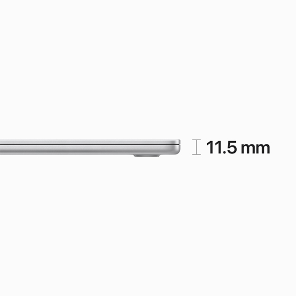 Ноутбук Apple MacBook Air 2023 M2 / 15″ / 8GB / SSD 256GB / MacOS / Silver / MQKR3RU/A