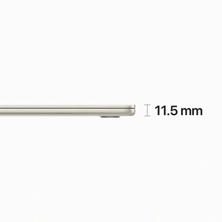 Apple ноутбугі MacBook Air 2023 M2 / 15″ / 8GB / SSD 256GB / MacOS / Starlight / MQKU3RU/A