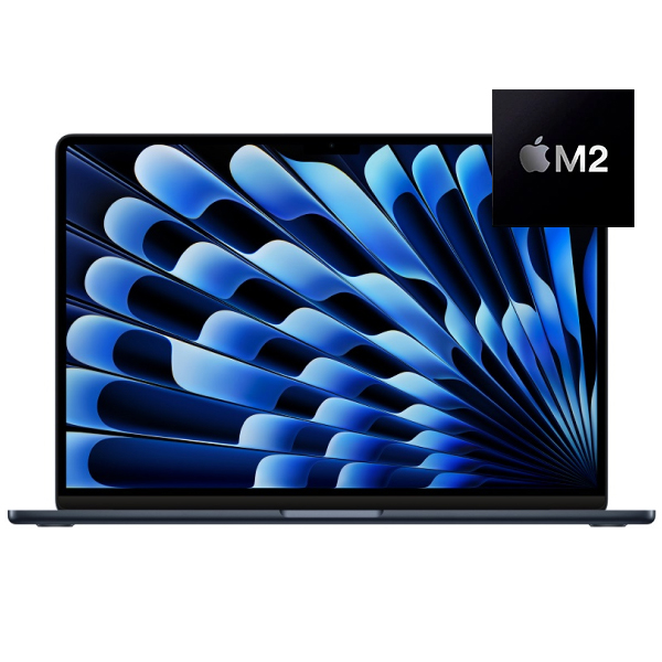 Ноутбук Apple MacBook Air 2023 M2 / 15″ / 8GB / SSD 256GB / MacOS / Midnight / MQKW3RU/A