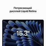 Ноутбук Apple MacBook Air 2023 M2 / 15″ / 8GB / SSD 512GB / MacOS / Midnight / MQKX3RU/A - фото 6