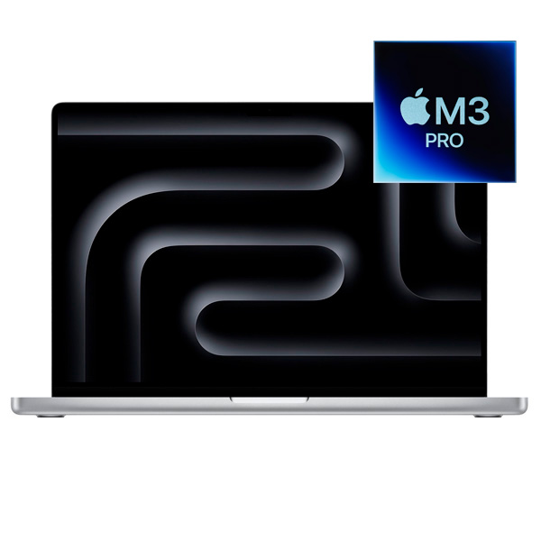 Ноутбук Apple MacBook Pro 2023 M3 Pro / 16.2" / 36GB / SSD 512GB / MacOS / Silver / MRW63