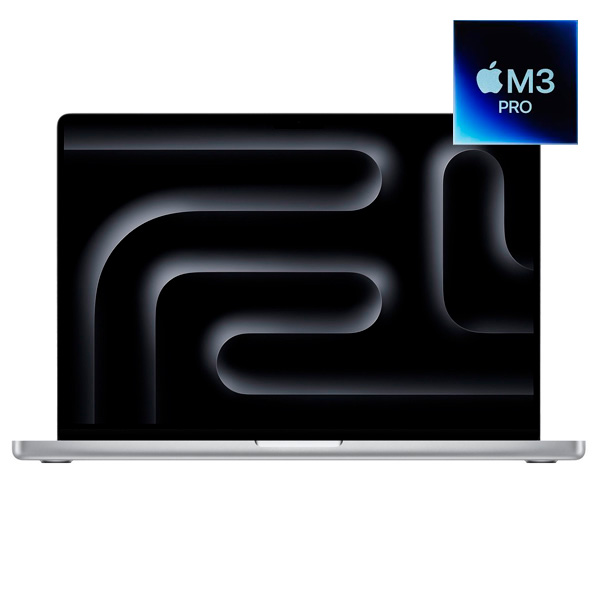 Ноутбук Apple MacBook Pro 2023 M3 Pro / 16.2" / 36GB / SSD 512GB / MacOS / Silver / MRW63