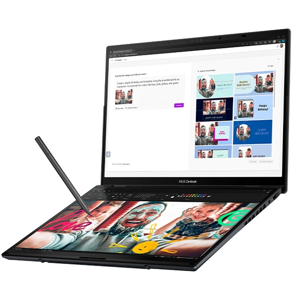 Ноутбук Asus Zenbook Duo OLED UX8406MA-QL315W Core Ultra 7 155H 16 GB / SSD 1 TB / Arc Graphics / Win 11 Home / 90NB12U1-M00FV0 - фото 9