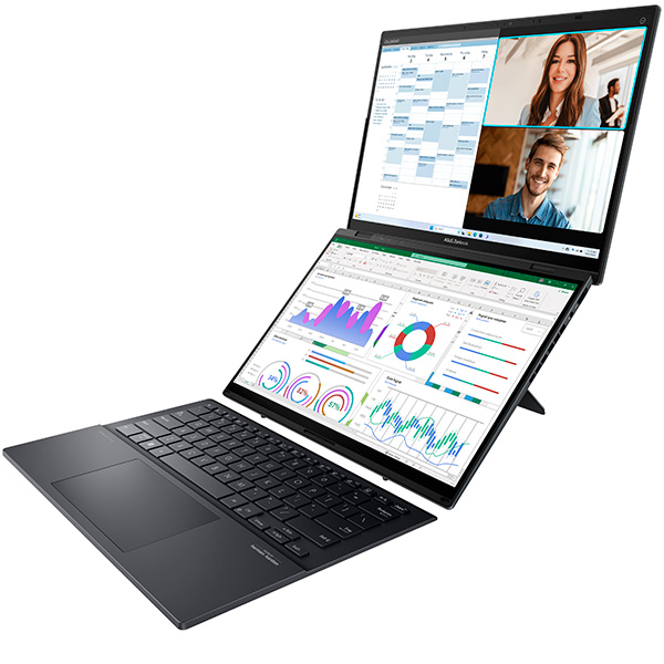 Ноутбук Asus Zenbook Duo OLED UX8406MA-QL315W Core Ultra 7 155H 16 GB / SSD 1 TB / Arc Graphics / Win 11 Home / 90NB12U1-M00FV0
