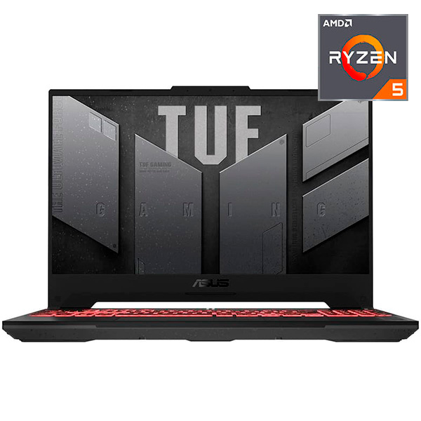 Ноутбук Asus TUF Gaming A15 FA507NV-LP133 Ryzen 5 7535HS 16 GB / SSD 512 / GeForce RTX 4060 8GB / NO OS / 90NR0E85-M00BN0