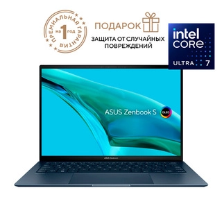 Ноутбук Asus Zenbook S 13 OLED EVO UX5304MA-NQ027 Core Ultra 7 155U 16 GB /  SSD 1 TB / Intel Graphics / NO OS / 90NB12V3-M00CW0