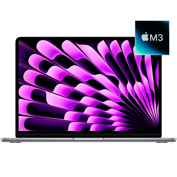 Ноутбук Apple MacBook Air 2024 M3 / 13″ / 8GB / SSD 512GB / MacOS / Space Grey / MRXP3RU/A
