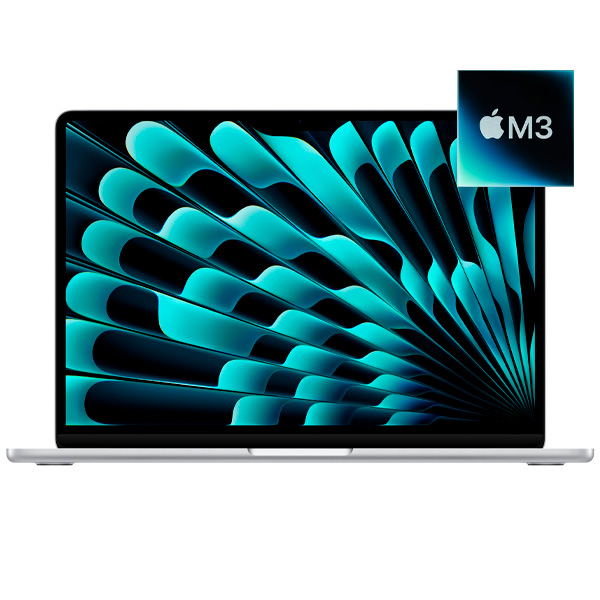 Ноутбук Apple MacBook Air 2024 M3 / 15″ / 8GB / SSD 256GB / MacOS / Silver / MRYP3RU/A