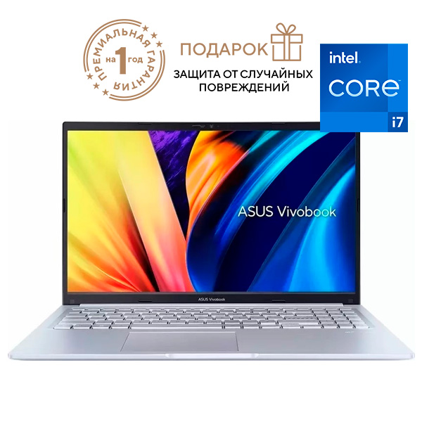 Ноутбук Asus Vivobook 15 X1502ZA-BQ2270 Core i7-12700H 16GB / SSD 512GB / UHD Graphics / DOS / 90NB0VX2-M034N0