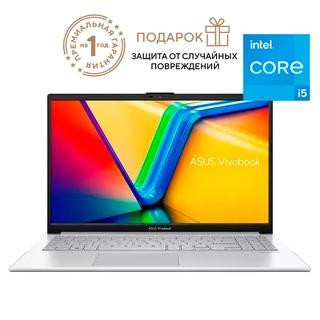 Ноутбук Asus Vivobook 15 X1504ZA-BQ1120 Core i5-1235U 16GB / SSD 512GB / Iris Xe Graphics / DOS  / 90NB1022-M01MY0