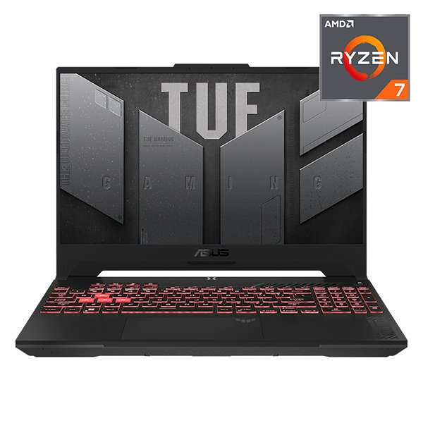 Ноутбук Asus TUF Gaming A15 Ryzen 7 7435HS / SSD 512GB / GeForce RTX 4050 6GB / DOS / 90NR0JP5-M002D0