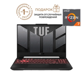 Ноутбук Asus TUF Gaming A15 Ryzen 7 7435HS / SSD 512GB / GeForce RTX 4050 6GB / DOS / 90NR0JP5-M002D0