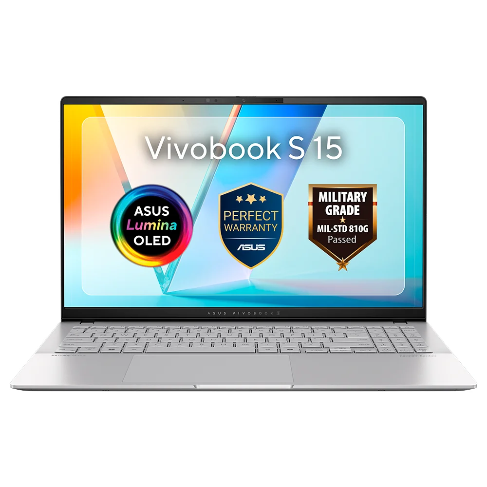 Ноутбук Asus Vivobook S 15 OLED Copilot+ PC S5507QA-MA086W Snapdragon X Elite 32GB / SSD 1TB / Adreno GPU / Win 11 Home / 90NB14Q2-M008D0