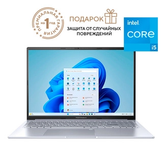 Ноутбук Asus Vivobook 16X Core I5 1335U 16 GB / SSD 512GB / Iris Xe Graphics / DOS / 90NB1072-M009J0