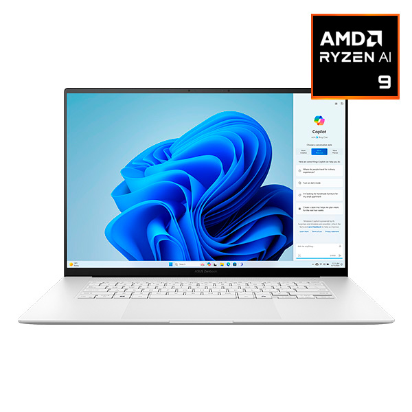 Ноутбук Asus Zenbook S 16 OLED UM5606WA-RK280W Ryzen AI 9-365 24 GB / SSD 1TB / Radeon 880M Graphics / Win 11 / 90NB13M2-M00H20 - фото 2