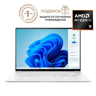 Ноутбук Asus Zenbook S 16 OLED UM5606WA-RK280W Ryzen AI 9-365 24 GB / SSD 1TB / Radeon 880M Graphics / Win 11 / 90NB13M2-M00H20