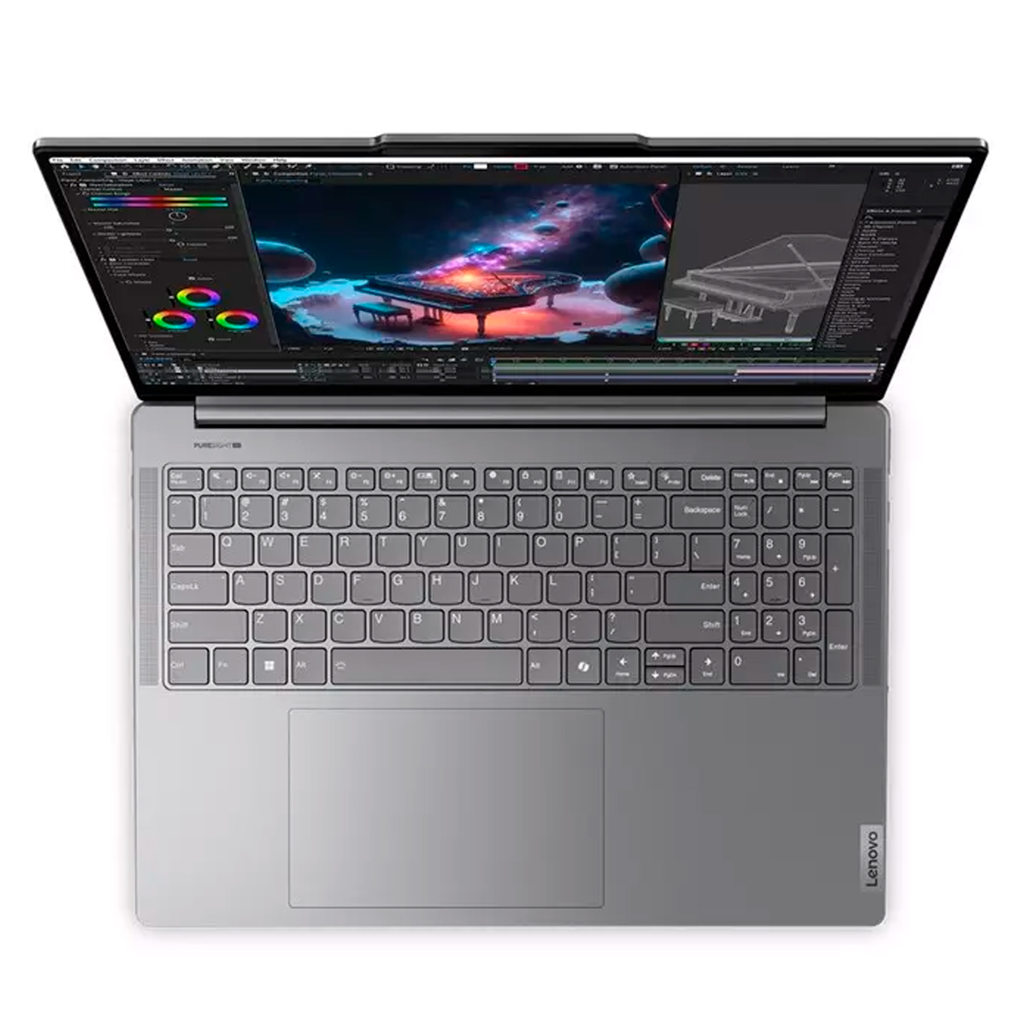 Ноутбук LENOVO Yoga Pro 9 16IMH9 Intel Core i9 185H 64 GB / SSD 1TB / RTX 4070 8GB / Win 11 / 83DN006BRU - фото 2