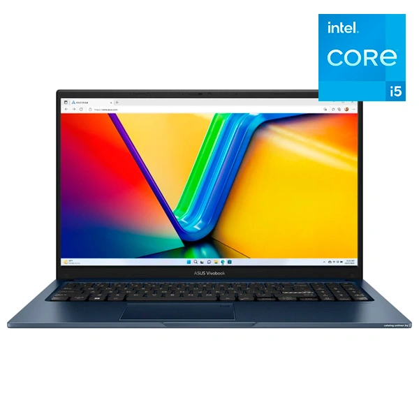Ноутбук ASUS Vivobook 15 X1504VA-BQ481 Intel Core i5 1335U 16 GB / SSD 512GB / Iris Xe Graphics / NO OS / 90NB10J1-M00NW0 - фото 2
