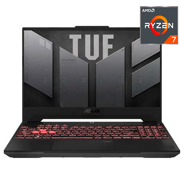 Ноутбук Asus TUF Gaming A15 Ryzen 7 7435HS 16GB / SSD 512GB / GeForce RTX 2050 4GB / NO OS / 90NR0JU7-M005P0 - фото 2