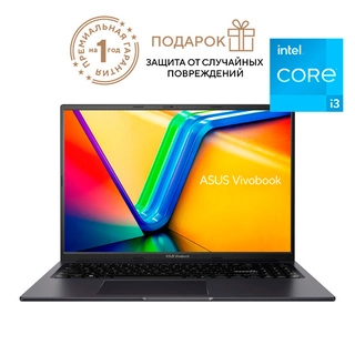 Ноутбук Asus Vivobook 16X K3604VA-MB264W Core i3 1315U / SSD 512GB / UHD Graphics / Win 11 / 90NB1071-M00AS0
