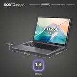 Ноутбук Acer Gadget Acer Gadget E10 ETBook Core i5 12450H 16 GB / SSD 512GB / Intel UHD Graphics / Win 11 / 0167563995 - фото 21