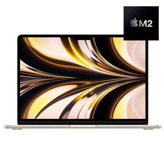 Ноутбук Apple MacBook Air 2022 M2 / 13,6" / 16GB / SSD 256GB / MacOS / Starlight / MC7W4RU/A
