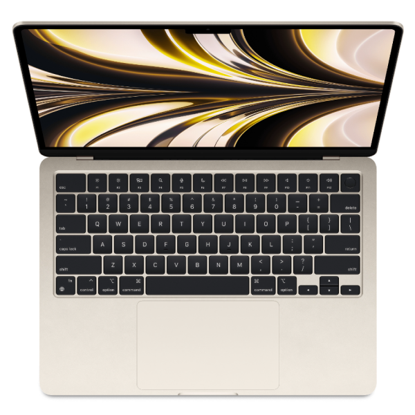 Ноутбук Apple MacBook Air 2022 M2 / 13,6" / 16GB / SSD 256GB / MacOS / Starlight / MC7W4RU/A - фото 3
